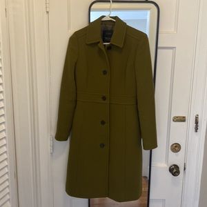 Jcrew top coat in Italian double-cloth wool blend size 0